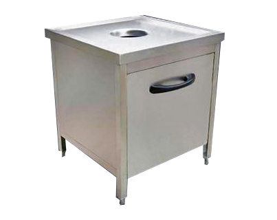 單孔收餐柜 尺寸:500x700x800mm